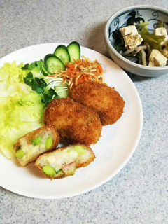 粘りが◎蓮根&粉チーズのポテトコロッケ-レシピのメイン写真