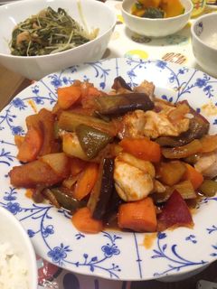 お野菜たっぷり酢鶏風炒め-レシピのメイン写真