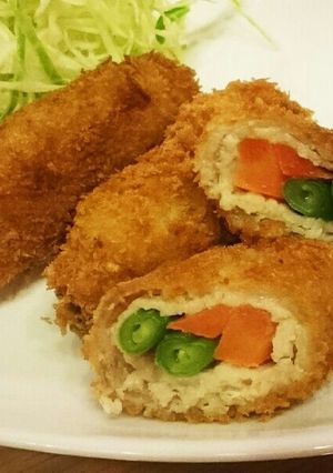 くるくる~っと◎ロール豚カツ-レシピのメイン写真