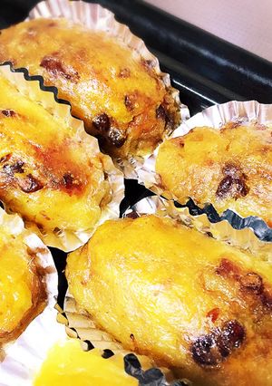 お汁粉が変身♡粒あんでスイートポテト-レシピのメイン写真
