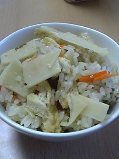簡単タケノコ炊き込みご飯♪-レシピのメイン写真