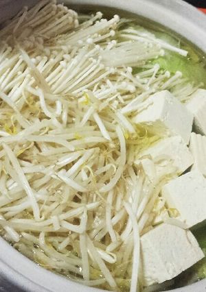 白だしだけで出来る♪鶏皮鍋-レシピのメイン写真