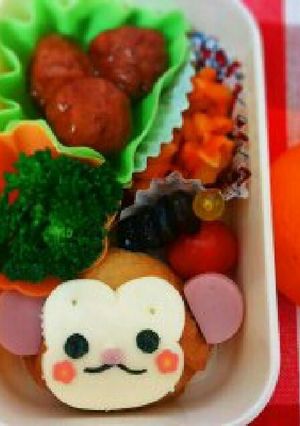 キャラ弁☆いなり寿司でおさる-レシピのメイン写真