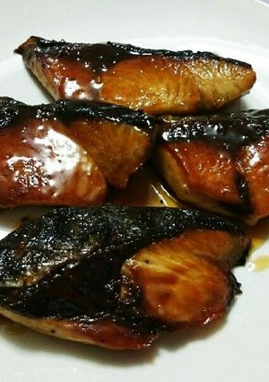 パリパリのぶり照り(覚え書き)-レシピのメイン写真