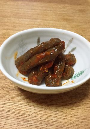 大人向け!やみつき甘辛味噌こんにゃく-レシピのメイン写真