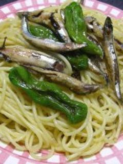 きびなごとししとうのパスタ-レシピのメイン写真
