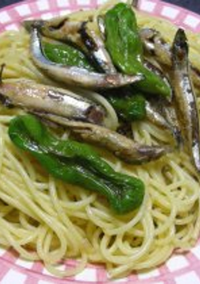 きびなごとししとうのパスタ-レシピのメイン写真