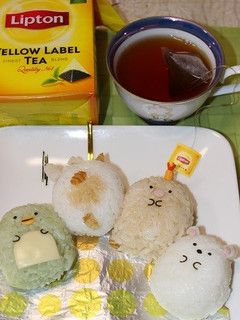 すみっコぐらしのおにぎり-レシピのメイン写真