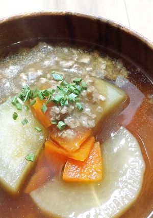 大根の煮付け そぼろあん添え-レシピのメイン写真