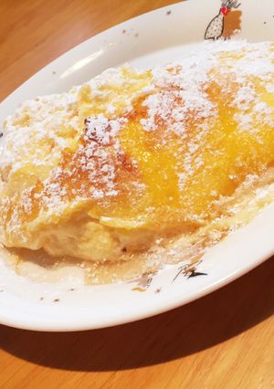 泡のようにフワシュワ＊スイーツオムレツ-レシピのメイン写真