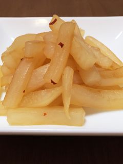大根の大量消費に*麺つゆで簡単キンピラ-レシピのメイン写真