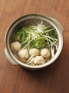 鶏つくね鍋-レシピのメイン写真