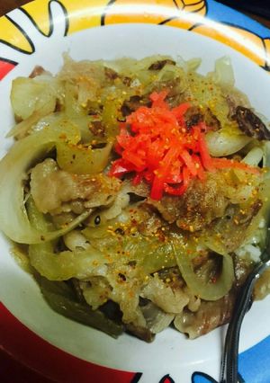 吉野家風の牛丼??-レシピのメイン写真