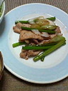 豚肉とニンニクの芽炒め♪-レシピのメイン写真
