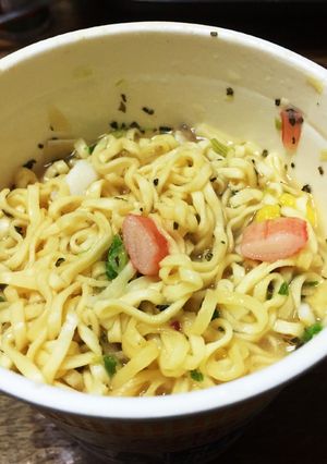 カップヌードルアレンジ☆シーフード-レシピのメイン写真