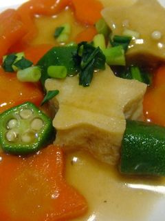 ★キラキラ★豆腐のとろとろ煮♪-レシピのメイン写真