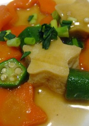 ★キラキラ★豆腐のとろとろ煮♪-レシピのメイン写真