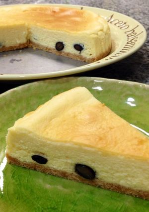 ⁂黒豆 in チーズケーキ⁂-レシピのメイン写真