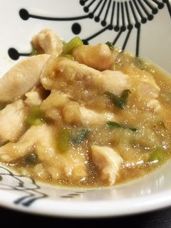 鶏のみぞれ煮-レシピのメイン写真