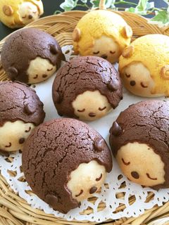メロンパン~おやすみハリネズミ-レシピのメイン写真