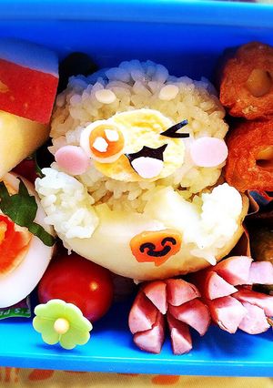 キャラ弁☆ひみつのここたま☆ゲラチョ-レシピのメイン写真