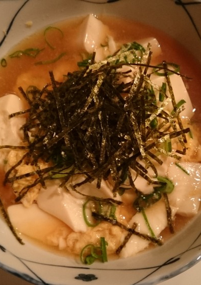 超簡単！お手軽美味しい！豆腐の卵とじ-レシピのメイン写真