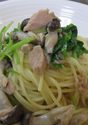 雨の日のパスタ-レシピのメイン写真