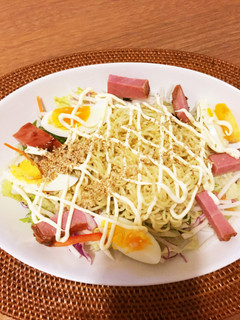 ホットサラダ塩ラーメン-レシピのメイン写真