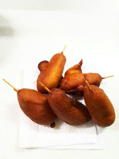 蒸しぱんミックス粉でミニアメリカンドッグ-レシピのメイン写真