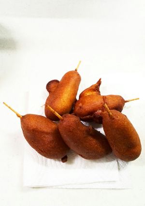 蒸しぱんミックス粉でミニアメリカンドッグ-レシピのメイン写真