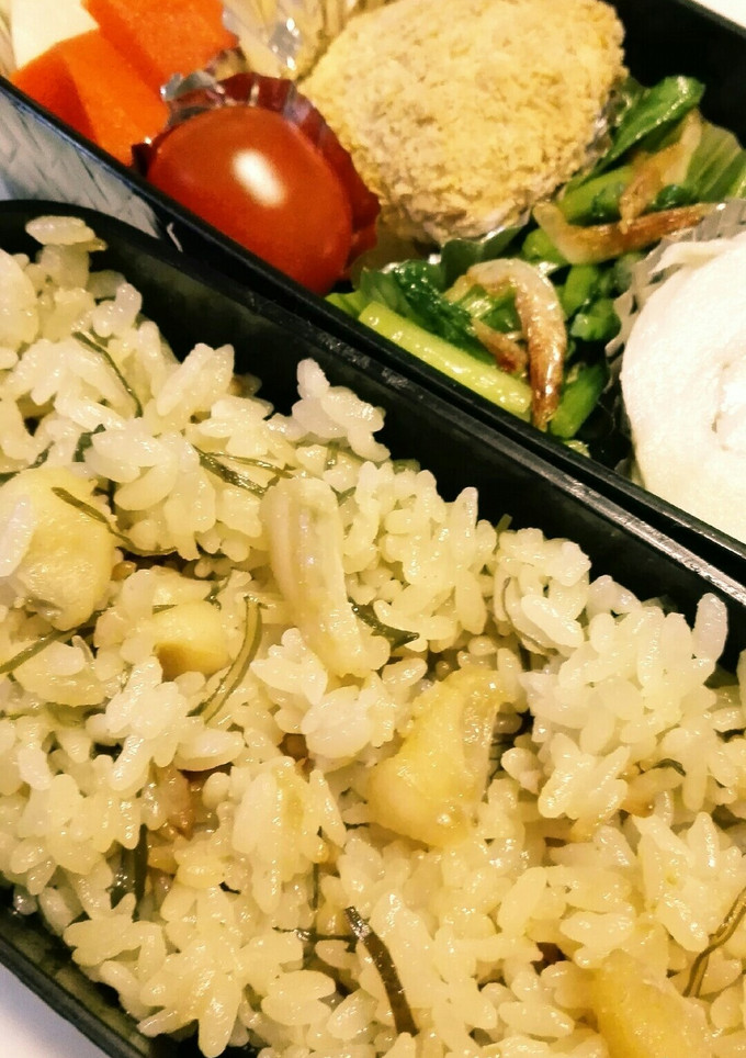 真珠✨(あこや)貝柱の簡単炊き込みご飯-レシピのメイン写真
