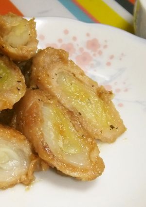 白ネギの豚肉ロール☆香味だれ焼き-レシピのメイン写真