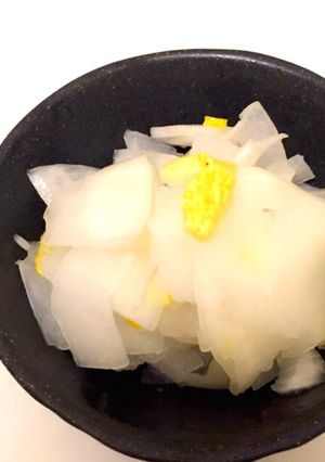 かぶを甘さを堪能☆かぶの塩もみ-レシピのメイン写真