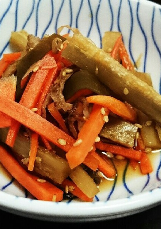 ごぼうとさきいかの漬け物-レシピのメイン写真