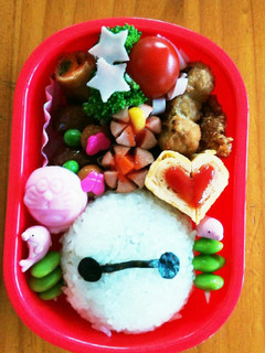 キャラ弁*ベイマックス*簡単-レシピのメイン写真