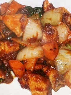 お弁当に ケチャップとポン酢で簡単酢豚風-レシピのメイン写真