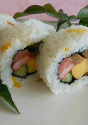 北限の柚子の風味の恵方巻き-レシピのメイン写真