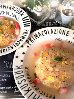 基本しっとり胸肉のスープ使用餡かけ炒飯-レシピのメイン写真