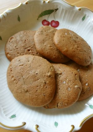 焼きチョコクッキーwith塩-レシピのメイン写真