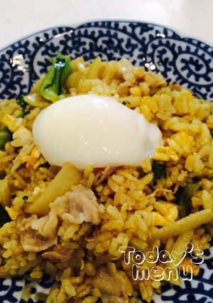 ♡カレーチャーハン♡大根皮使用♡-レシピのメイン写真