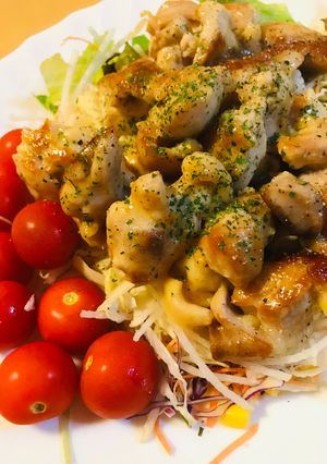 鶏もも肉の漬け焼き●塩レモンダレ焼き-レシピのメイン写真