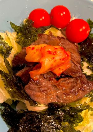 牛肉レタスの無限サラダ-レシピのメイン写真