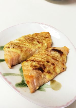 サーモンのマヨネーズ焼き-レシピのメイン写真