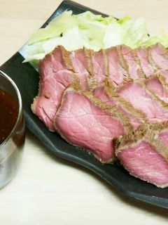 低温調理でローストビーフ-レシピのメイン写真