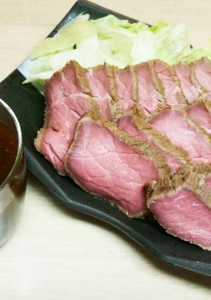 低温調理でローストビーフ-レシピのメイン写真