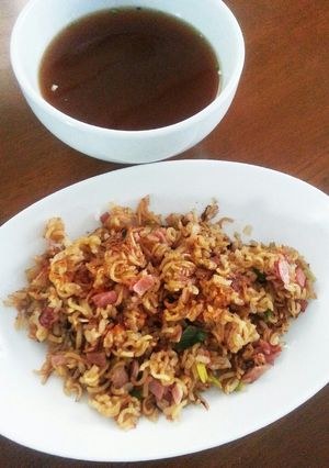 サッポロ一番味噌ラーメンそば飯-レシピのメイン写真