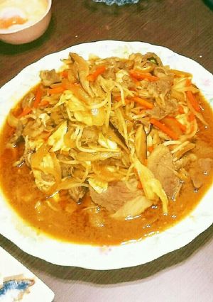 ヘルシーエゾ鹿と沢山野菜焼肉たれ漬け-レシピのメイン写真