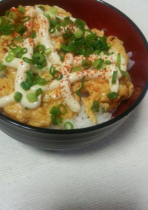 朝食に♪トロトロ卵醤油焼き丼。。-レシピのメイン写真