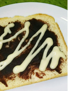 あんこにマヨネーズのトースト-レシピのメイン写真