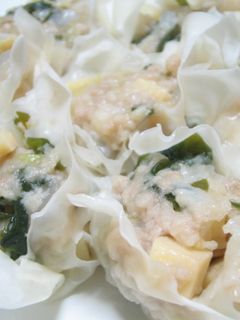 ふわふわシュウマイ~春の香り~-レシピのメイン写真